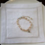 Girl's Freshwater Pearl Bracelet With Silver Star, thumbnail 1 of 5