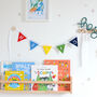 Personalised Colourful Bunting Boys Bedroom, thumbnail 1 of 8