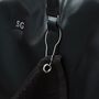 Personalised Initial Black Golf Towel, thumbnail 3 of 3