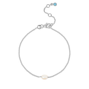 Freshwater Pearl And Sterling Silver Bracelet, 2 of 5