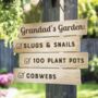 Personalised Wooden Outdoor Sign, thumbnail 2 of 4