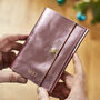 Personalised Leather Passport Holder For Women, thumbnail 5 of 12