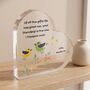 Personalised Best Friend Heart Acrylic Plaque, thumbnail 3 of 5