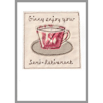 Personalised Tea Cup Card For Any Occasion, 9 of 12
