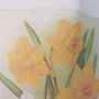 Daffodil Print Cotton Tote Bag For Spring, thumbnail 4 of 6