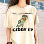 'Giddy Up' Positive Graphic Tshirt, thumbnail 3 of 5