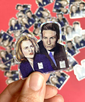 The X Files Holographic Sticker, 2 of 5