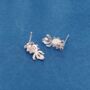 Red Eye Fish Stud Earrings, thumbnail 2 of 7