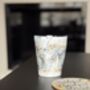Handmade Porcelain Tumbler With Abstract Asemic Lines, thumbnail 2 of 5