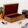 Personalised Wooden Cufflink Or Trinket Box, thumbnail 4 of 8