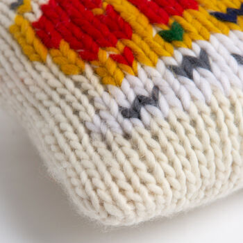 Royal Crown Blanket And Cushion Knitting Kit, 6 of 10