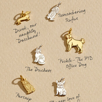 Personalised Pet Dog Dinky Charm Necklace, 6 of 9