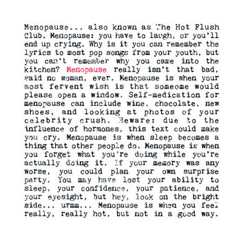 Menopause Quotes Gift Print For Her, 3 of 7