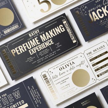 Personalised Perfume Making Experience Gift Voucher, 9 of 9