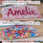 Personalised Liberty Pencil Case And Card First Day Of School Gift, thumbnail 5 of 6