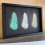 Three Feathers Silkscreen Print, thumbnail 5 of 10