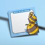 Bee Sticky Notes | Cute Stationery, thumbnail 1 of 5