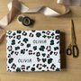 Personalised Leopard Print Name Wrapping Paper, thumbnail 3 of 5