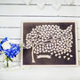 Tree Personalised Alternative Wedding Guest Book, thumbnail 1 of 2