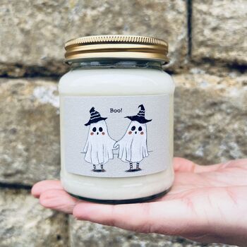 Pumpkin Spice Scented Halloween Candle, 2 of 6