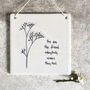 Hanging Porcelain Friendship Sign, thumbnail 2 of 4