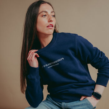 Personalised Coordinates Embroidered Sweatshirt, 3 of 9