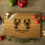 Personalised Lobster Chopping Serving Oak Board, thumbnail 1 of 2