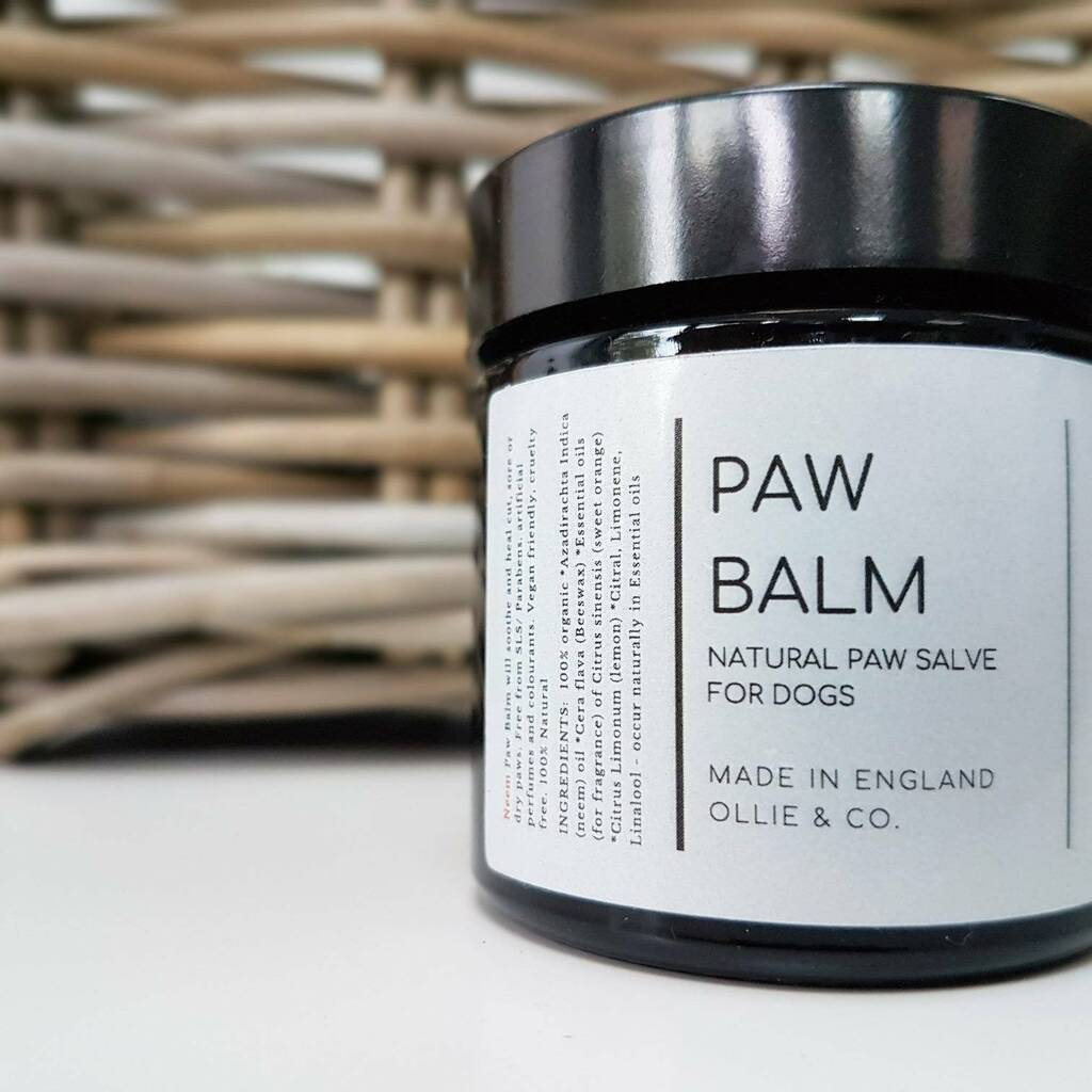 Natural Dog Paw Balm | Soften And Moisturise Paws, 1 of 2