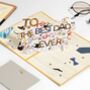 Pop Up 3D Best Dad Ever Card For Father’s Day, thumbnail 2 of 3