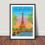 Eiffel Tower, Paris Wall Art, thumbnail 2 of 3