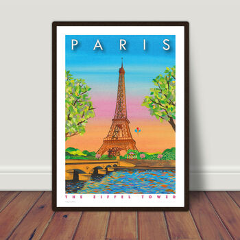 Eiffel Tower, Paris Wall Art, 2 of 3