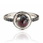 Istanbul Night Garnet And Black Spinel Ring, thumbnail 2 of 5