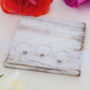 Spring Hand Stamped Stacking Ring, thumbnail 3 of 5