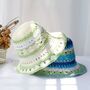 Monaco Cream Neroli Ombré Stripe Beach Hat, thumbnail 4 of 5