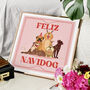 Feliz Navidog, Christmas Dog Art Print, thumbnail 8 of 12