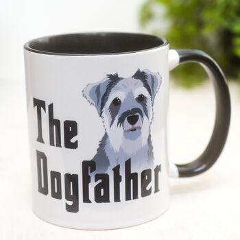 Father's Day Dogfather Personalised Dog Mug Gift, 12 of 12