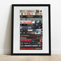 42nd Birthday Personalised Print, 1982 Films, 42nd Gift, thumbnail 7 of 8