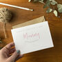 Happy Mother's Day Mummy Botanical Card, thumbnail 3 of 4