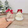 Snowy Christmas Village House Nativity Christmas Candle, thumbnail 10 of 11