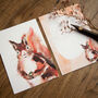 Inky Squirrel Luxury Postcards, thumbnail 2 of 11