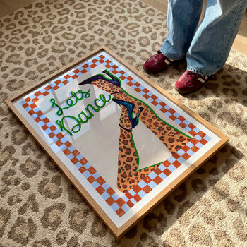 Let’s Dance Retro Music Art Print, 4 of 11