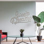 Contemporary Metal Sweet Dreams Wall Decor For Bedroom, thumbnail 6 of 11