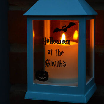 Personalised Halloween Candle Lantern, 4 of 5