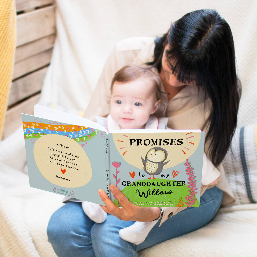 Personalised 'Promises To You' Book For Grandchild, 1 of 12