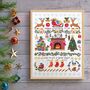 Night Before Christmas Hand Embroidery Kit, thumbnail 1 of 12