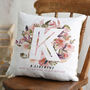 Personalised Flower Bouquet Cushion, thumbnail 2 of 3