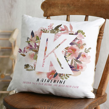 Personalised Flower Bouquet Cushion, 2 of 3
