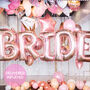 Bride Letter Hen Party Helium Inflated Balloons, thumbnail 1 of 2