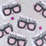 Hen Party Card Glasses, thumbnail 3 of 6