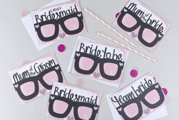 Hen Party Card Glasses, 3 of 6